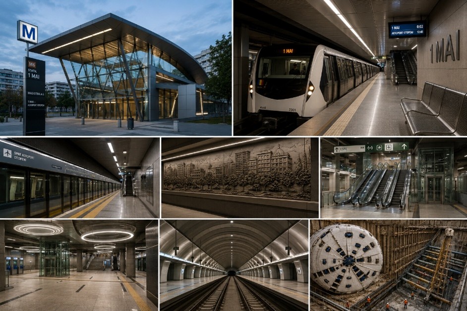 Bucharest Metro Station Project